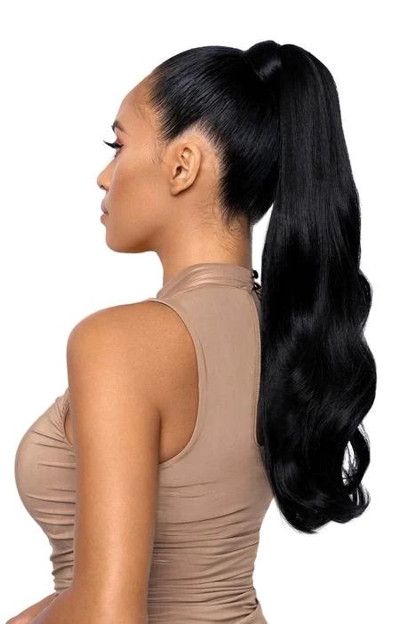 Unveiling the Beauty Secret: The Synthetic Wrap-Around Ponytail Extension