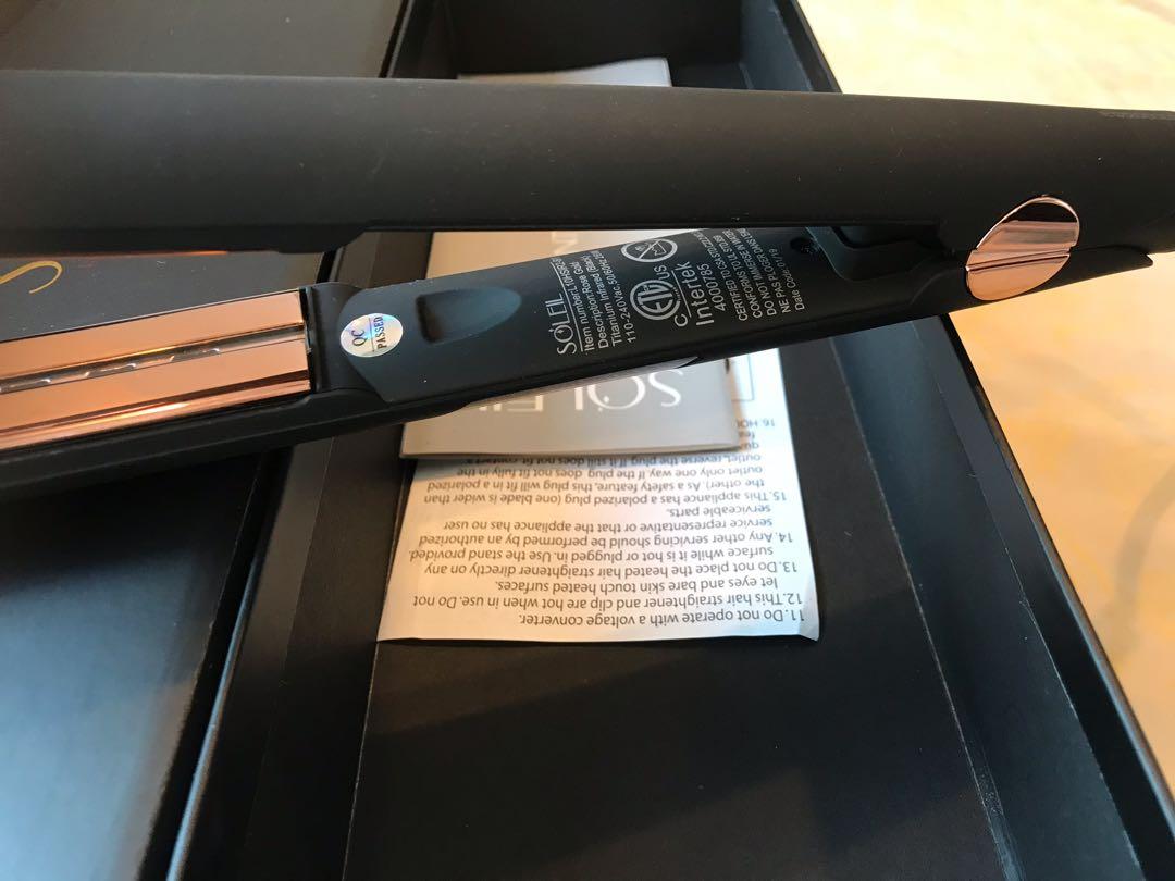 SOLEIL IR+ FLAT IRON